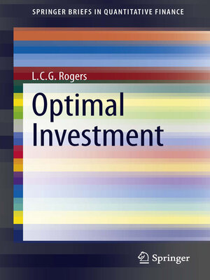 cover image of Optimal Investment